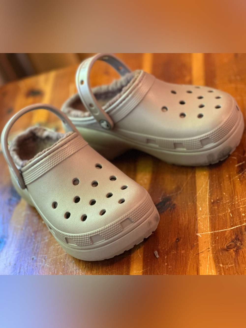 Crocs Classic Platform Lined Clog